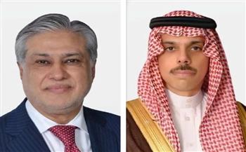 وزيرا خارجية السعودية وباكستان يبحثان هاتفيًأ التطورات الأخيرة في المنطقة    