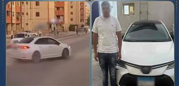  ضبط قائد سيارة أدى حركات استعراضية خطرة بشمال سيناء بعد تداول فيديو على مواقع التواصل