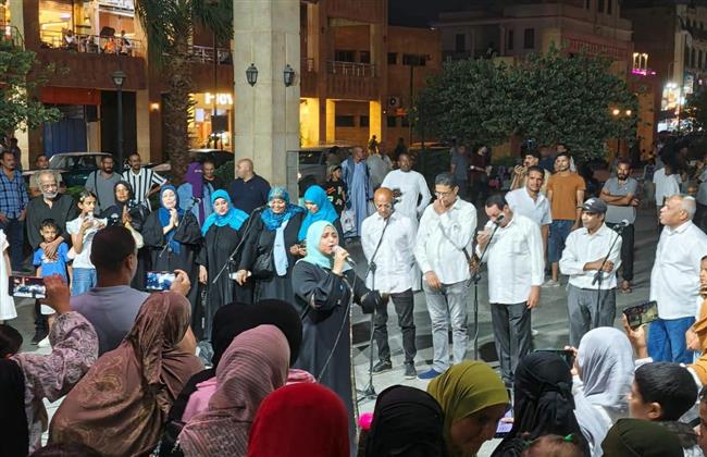 ليلة من الطرب الأصيل في "شارع الفن" بأسوان