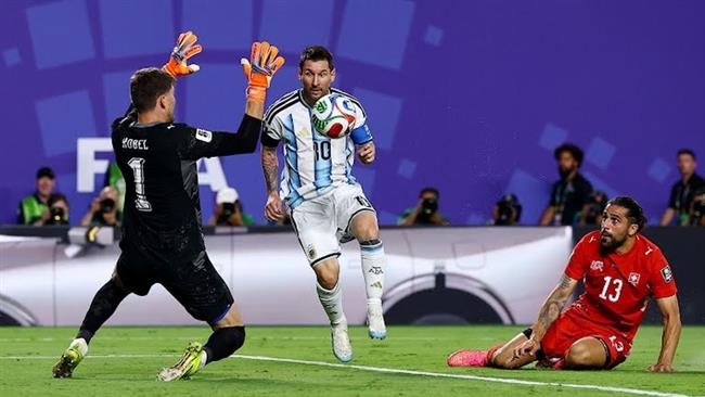 كأس العالم 2026.. سويسرا تنهي السلسلة التهديفية التاريخية لميسي بعد 10 مباريات  