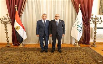 رئيس مجلس الدولة يستقبل وزير الشئون النيابية لتقديم التهنئة