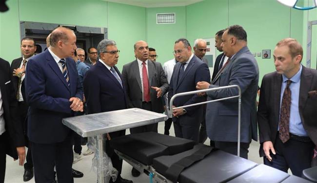 وزير التعليم العالي ومحافظ الدقهلية ورئيس جامعة المنصورة يفتتحون ويتفقدون مشروعات تعليمية وطبية وإدارية