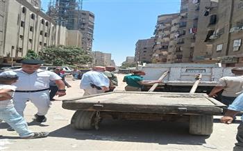 محافظة الجيزة: حملات مكبرة بالعمرانية لمواجهة مخازن الفرز والخردة المخالفة 