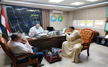 رئيس مياه سوهاج لقاءات دورية مع أعضاء مجلس النواب والشيوخ لبحث موقف مياه الشرب والصرف الصحى وشكاوي المواطنين 