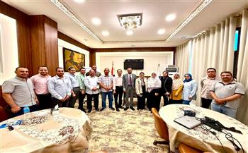 مياه بني سويف تنظم ورشة عمل رفع كفاءة وتأهيل مديري العموم 