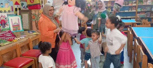 مكتبة طفل المعادي تنظم أنشطة ثقافية وترفيهية لتعزيز القيم الإيجابية لدى الأطفال
