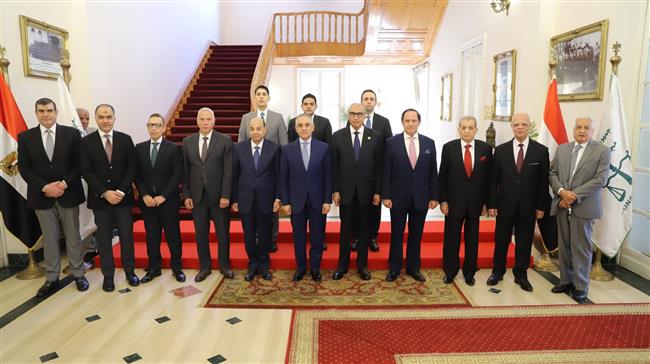 وزير العدل يهنئ رئيس مجلس الدولة بمناسبة توليه منصبه الجديد