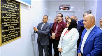 محافظ الشرقية يفتتح وحدة العناية المركزة  بمستشفى ههيا المركزي بتكلفة تقديرية( ٦ مليون و ٧٠٠الف) جنيها 