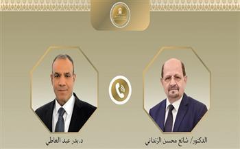 وزير الخارجية يبحث هاتفياً مع نظيره اليمني مستجدات الأوضاع في اليمن