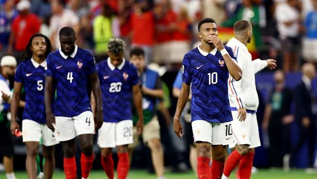 كأس العالم 2026.. الحزن يخيم على لاعبي فرنسا بعد الهزيمة أمام إسبانيا