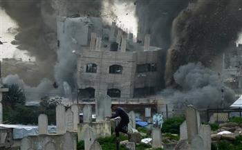 استشهاد 4 فلسطينيين في غارة إسرائيلية على منزل بدير البلح وسط قطاع غزة