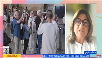  رئيسة اتحاد وكالات السفر الفرنسية: مصر ليست وجهة سياحية فقط.. بل قصة حب ولدينا هوس بالحضارة المصرية