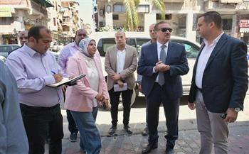 محافظ بورسعيد يتفقد عدد من الأصول غير المستغلة بحي المناخ