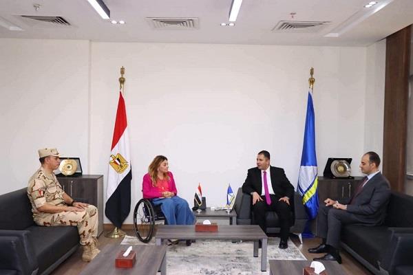 خلال لقائها مع محافظ دمياط.. المشرف العام على قومي الإعاقة تناقش عدد من الملفات في مجال تمكين ذوي الهمم