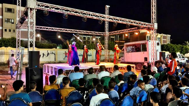 محاضرات توعوية وورش وعروض فنية في ختام «المسرح المتنقل» بقرية الشواشنة بالفيوم 