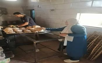 حملات مكثفة للتفتيش على المخابز والمحال العامة والمنشآت التجارية بمدينة رأس غارب