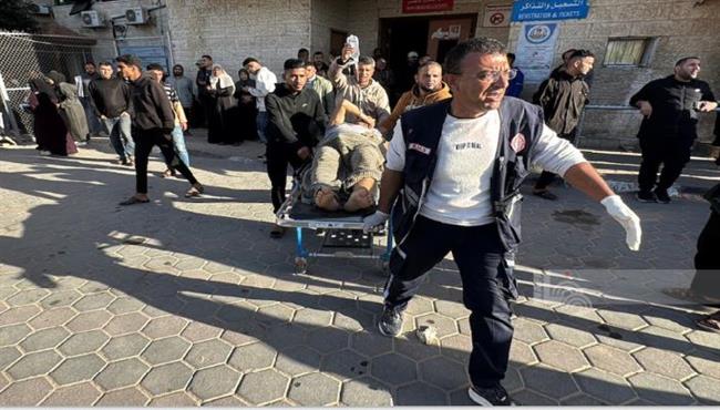 حالات اختناق بين الفلسطينيين خلال اقتحام الاحتلال محيط مجمع فلسطين الطبي برام الله