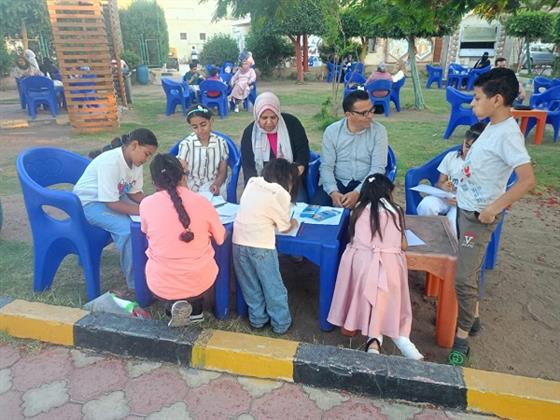 عروض موسيقية وورش للأطفال ضمن فعاليات "شارع الفن" بكفر الشيخ