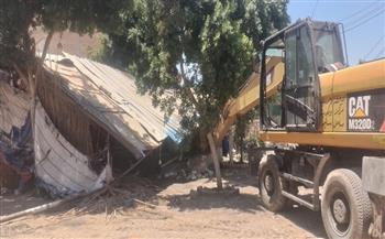 محافظ أسيوط: استرداد 2850 مترًا مربعًا من أراضي الدولة وإزالة 12 حالة تعدٍ