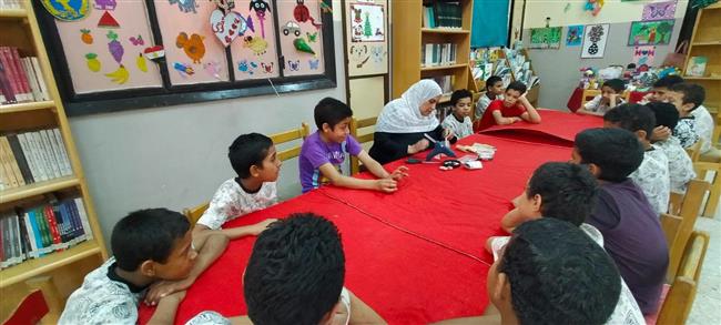 ورشة لتدوير مخلفات البيئة بمكتبة دور التربية الثقافية