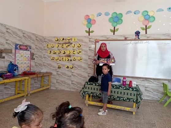 قصر ثقافة المستقبل ينظم ورشة حكي للأطفال بحضانة أحباب الرحمن