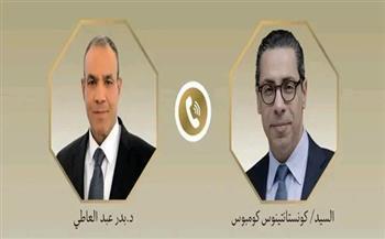 وزير الخارجية ونظيره القبرصي يبحثان هاتفيًا العلاقات الثنائية والتطورات الإقليمية