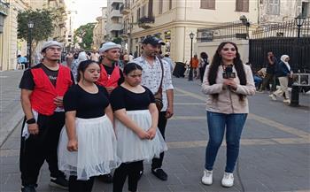 الإسكندرية تشهد أنشطة متنوعة في "شارع الفن" بإنشاد وفلكلور وورش للأطفال 