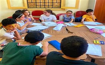 مركز الإبداع الفني بدمنهور ينظم ورشة رسم للأطفال