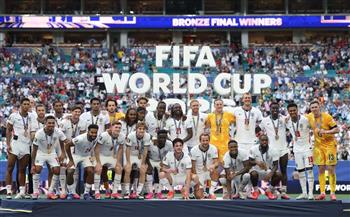 كأس العالم 2026.. لاعبو إنجلترا يتسلمون الميدالية البرونزية