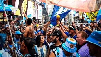 كأس العالم 2026.. جماهير الأرجنتين تحتشد في نيويورك قبل موقعة إسبانيا