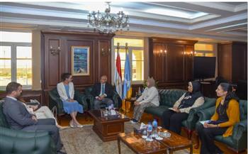 محافظ الإسكندرية يبحث مع سفيرة المجر بالقاهرة تعزيز سبل التعاون المشترك
