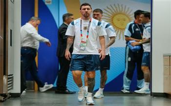 كأس العالم 2026.. وصول منتخب الأرجنتين إلى الملعب لمواجهة إسبانيا