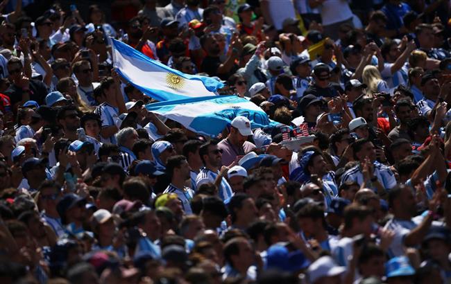 كأس العالم 2026.. جماهير الأرجنتين تساند منتخب بلاده أمام إسبانيا في النهائي  