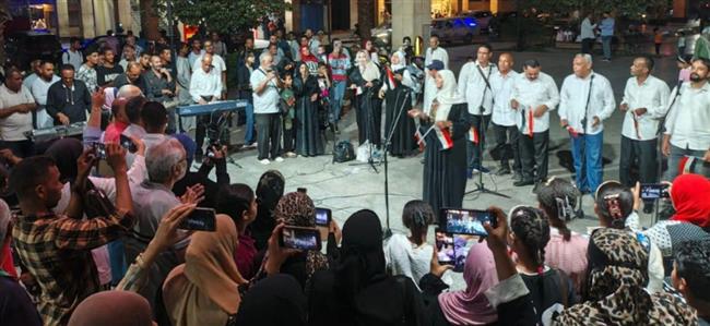ثقافة أسوان تحتفي بذكرى ثورة 30 يونيو بأنشطة فنية في شارع المحطة