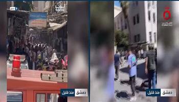 الصحة السورية: 5 قتلى و16 مصابًا في انفجار شارع النصر بدمشق