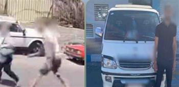 سقوط صاحب فيديو التعدي على سيدة داخل ميكروباص بالإسكندرية