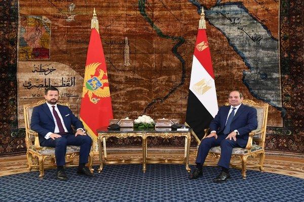 في أول زيارة رسمية له لمصر.. الرئيس السيسي يستقبل رئيس الجبل الأسود ويبحثان تعزيز العلاقات الثنائية| صور