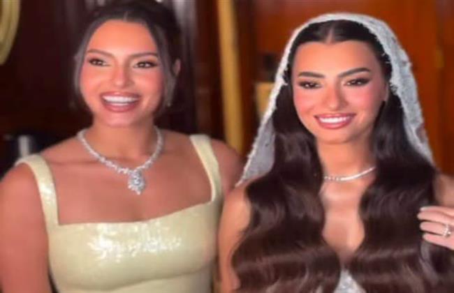 كارمن سليمان تحتفل بزفاف شقيقتها