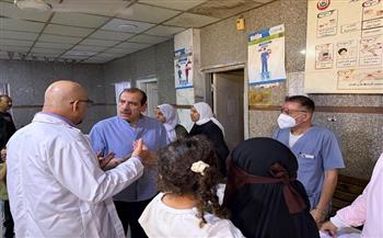نائب وزير الصحة يحيل مسؤولين بمستشفى حميات حلوان للتحقيق بعد رصد مخالفات إدارية ومالية