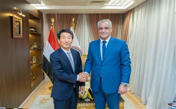 وزير الإنتاج الحربي يبحث مع سفير كوريا الجنوبية تعزيز التعاون الصناعي والتكنولوجي المشترك