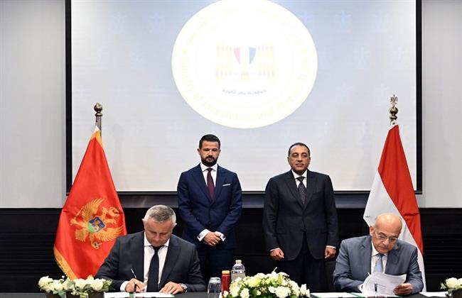 مدبولي يشهد مذكرة تفاهم بين هيئتي الإسكندرية وموانئ مونتينيجرو لتعزيز التعاون في قطاع النقل البحري والموانئ