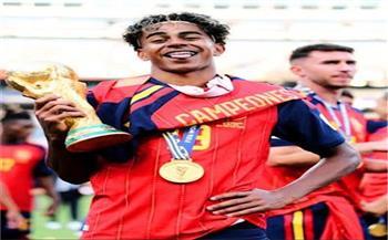  لامين يامال أصغر لاعب يجمع بين كأس العالم واليورو