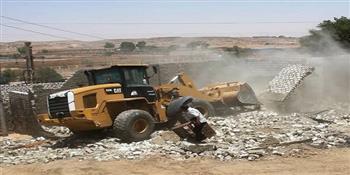 محافظ أسوان يتابع نتائج جهود إزالة التعديات واسترداد أراضى أملاك الدولة ضمن الموجة الـ29