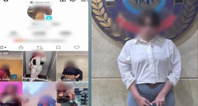 القبض على صانعة محتوى بتهمة نشر فيديوهات خادشة للحياء لتحقيق الأرباح