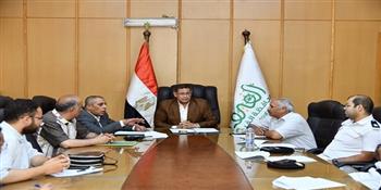 لجنة تنسيق الحفر بالفيوم تضبط أعمال المرافق وتحافظ على الطرق