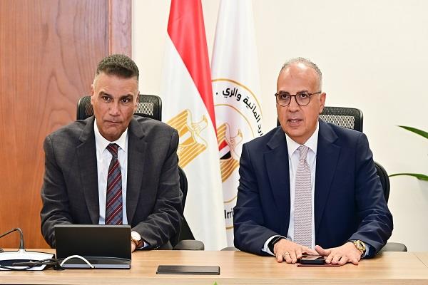 وزير الري يبحث مع محافظ جنوب سيناء موقف مشروعات الموارد المائية بالمحافظة