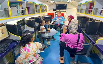 مكتبة مصر العامة تنقل التدريب الرقمي إلى الشارع عبر قوافل «مصر تقرأ»