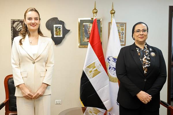 المستشارة أمل عمار تستقبل قرينة رئيس جمهورية الجبل الأسود لبحث تعزيز التعاون في مجال تمكين المرأة