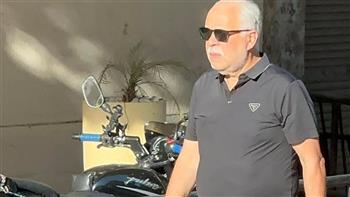 أشرف زكي يصل إلى كنيسة المرعشلي لتقديم واجب العزاء في الموسيقار هاني شنودة
