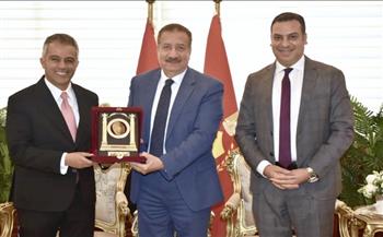 محافظ بورسعيد يلتقي رئيس مجلس أمناء مؤسسة شباب القادة لبحث تعزيز التعاون في دعم وتمكين الشباب